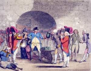 طريقة جديدة لدفع كاريكاتير الدين الوطني ، 1786